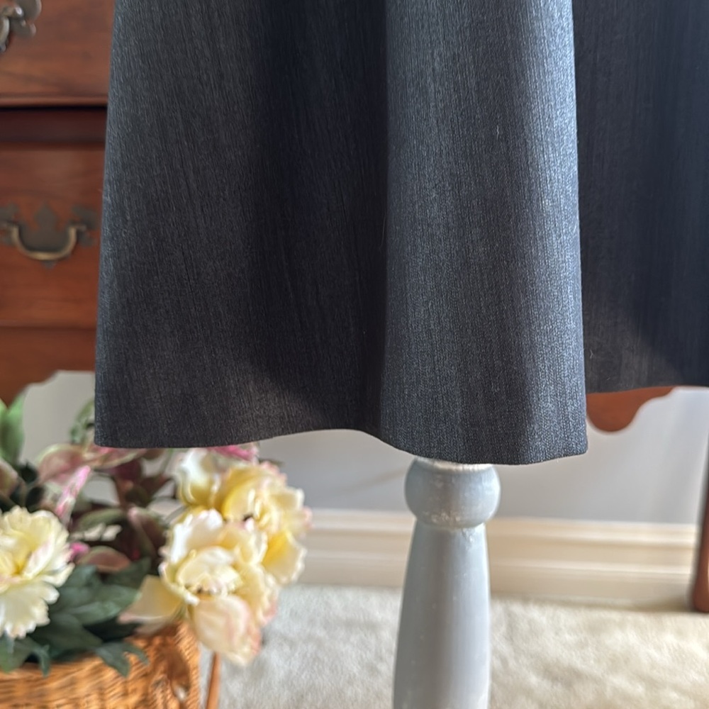 Calvin Klein Navy Denim Dress with Gold Accents Size 4 - Picture 11 of 13